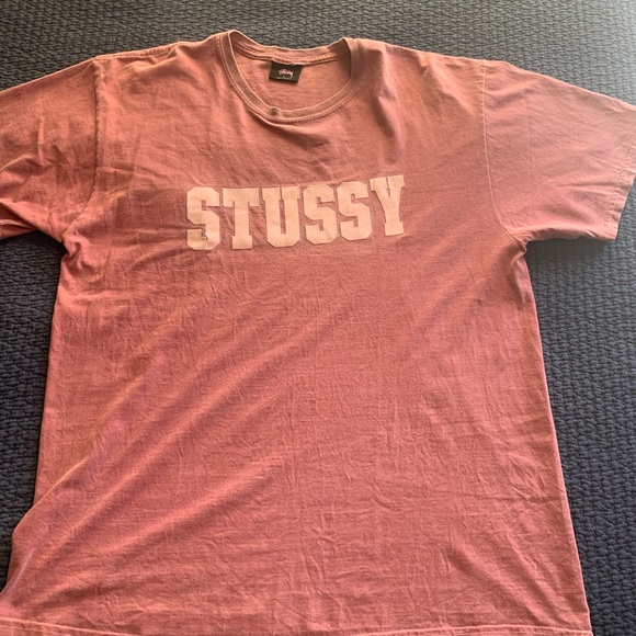 Stussy Other - Vintage Stussy Men’s Large T-Shirt Salmon Pink Unisex